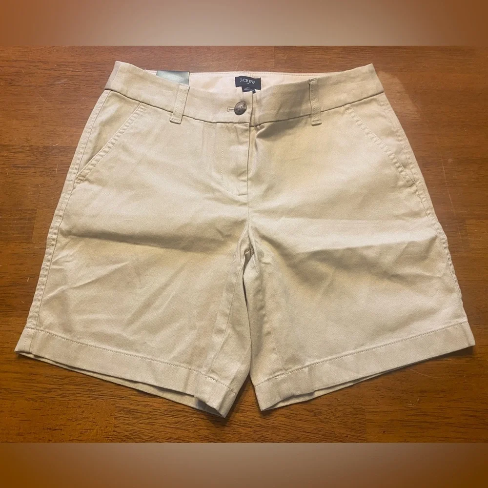 J. Crew Women's Chino Shorts NWT